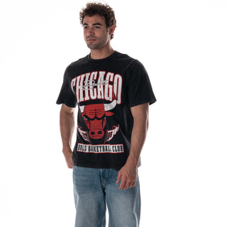 Chicago Bulls Unisex Band Tee - Black
