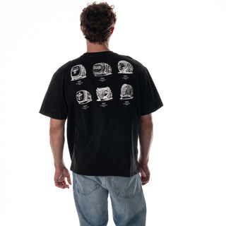 Chicago Bulls Unisex Evergreen Band Tee - Black