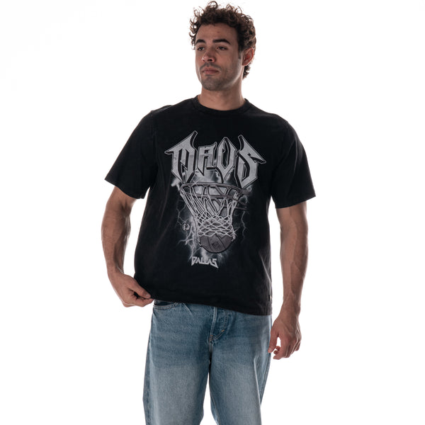 Dallas Mavericks Unisex Tonal Band Tee - Black