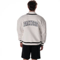 Green Bay Packers Unisex Embossed Knit Bomber - Vintage White view 2