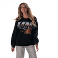 Phoenix Suns Women's Oversized Graphic Dolman L/S Tee - Black view 3