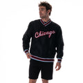 Chicago Bulls Unisex City Edition Windbreaker - Black view 2