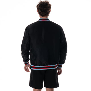 Chicago Bulls Unisex City Edition Windbreaker - Black