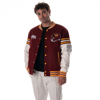 Washington Commanders Unisex Varsity Jacket - Maroon