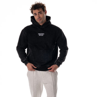 Chicago Bulls Unisex Evergreen Hoodie - Black