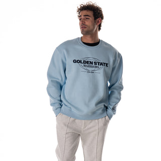 Golden State Warriors Unisex Crew Fleece - Aqua
