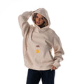 Cleveland Cavs Unisex Corduroy Hoodie - Cream view 3