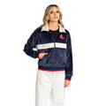Boston Red Sox Women’s Cropped Corduroy Jacket - Navy view 1