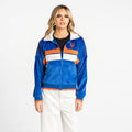New York Mets Women’s Cropped Corduroy Jacket - Navy view 2