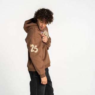Golden State Valkyries Unisex Oversized Hoodie - Brown