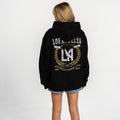 Los Angeles FC Unisex Graphic Hoodie - Black view 4