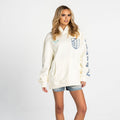 Kansas City Current Denim Patched Hoodie - White view 2