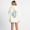 Kansas City Current Denim Patched Hoodie - White view 6