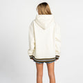 Los Angeles FC Embroidered Ribbed Hoodie - Black view 4
