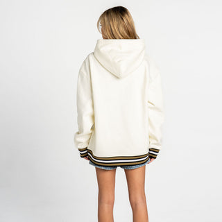 Los Angeles FC Embroidered Ribbed Hoodie - Black