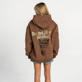 New York Liberty Washed Pullover Hoodie - Brown view 4