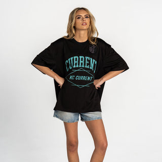 Kansas City Current Unisex Mesh Jersey – Black