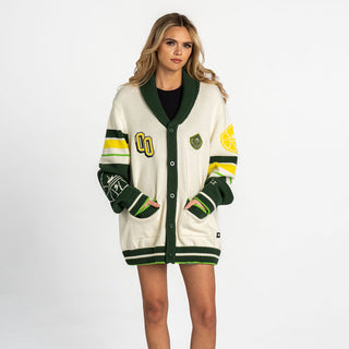 Seattle Storm Jacquard Button-Up - Cream