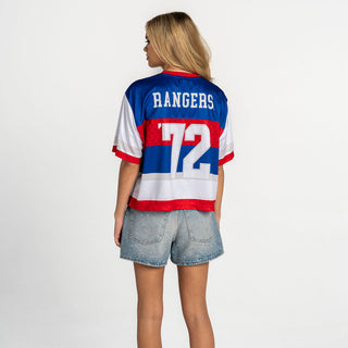 Texas Rangers Women’s Fashion Crew Top - White