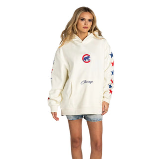 Chicago Cubs Graphic Hoodie - Cream