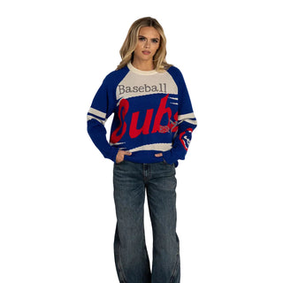 Chicago Cubs Women’s Graphic Sweater - Multi