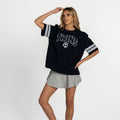 Minnesota Twins Crystal Tee - Navy view 3