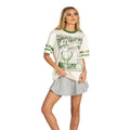 Milwaukee Bucks Women's Drop Shoulder Tee - Cream view 1