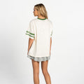 Milwaukee Bucks Women's Drop Shoulder Tee - Cream view 2