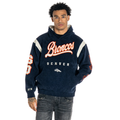 Denver Broncos Unisex Corduroy Hoodie - Navy view 1