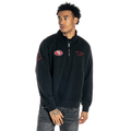 San Francisco 49ers Unisex Quarter-Zip Fleece - Black view 1
