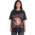 Denver Broncos Unisex Streetwear Graphic Tee - Black view 2