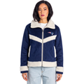 New England Patriots Women's Sherpa Full-Zip Jacket - Navy view 1