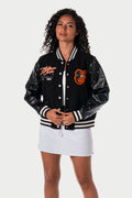 Orioles Pearl Varsity Jacket - Black view 2