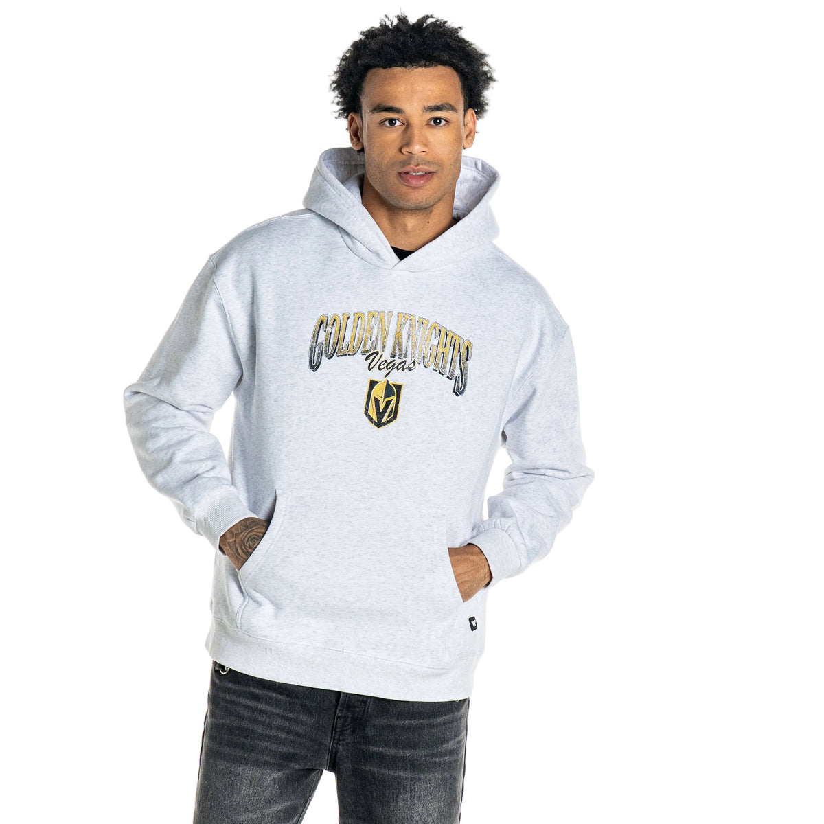 Vegas Golden Knights Unisex F&B Hoodie - Heather Grey