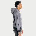 Las Vegas Raiders Unisex Corduroy Full Zip Bomber - Grey view 4