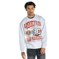 San Francisco 49ers Unisex Graphic Crew Fleece - Heather Grey view 2