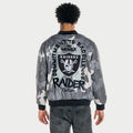 Las Vegas Raiders Unisex Camo Bomber - Camo Grey view 3