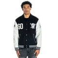 Las Vegas Raiders Unisex Varsity Jacket - Black view 1