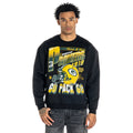 Green Bay Packers Unisex Graphic Crew Fleece - Black view 1