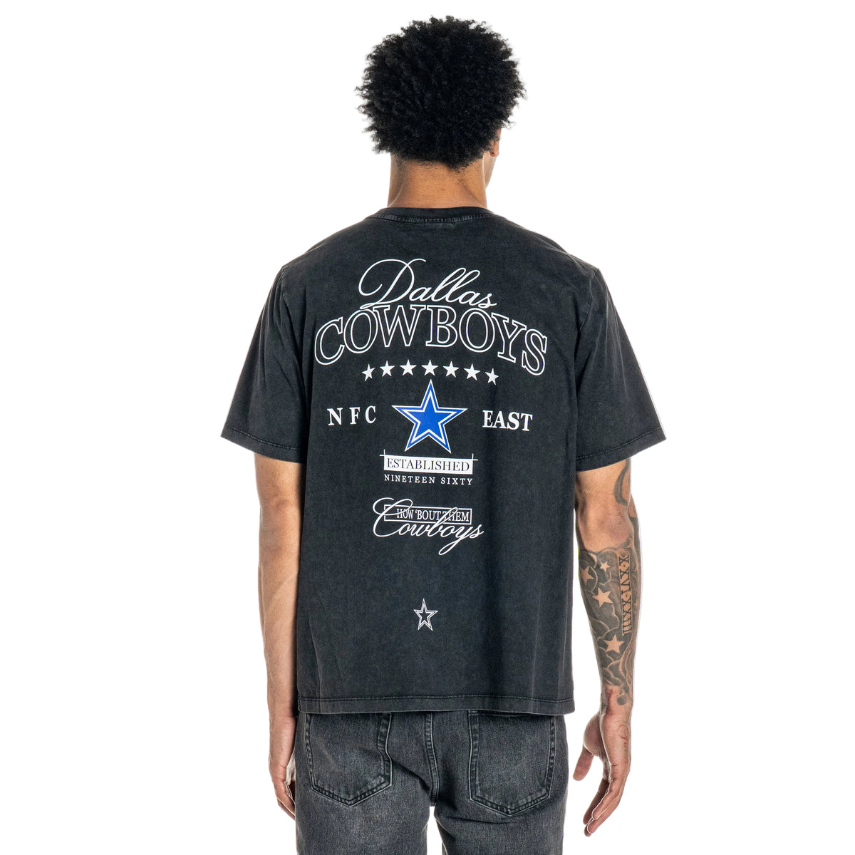 Dallas Cowboys Unisex Streetwear F&B Tee - Black