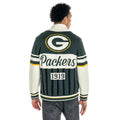 Green Bay Packers Unisex Jacquard Rolled-Collar Cardigan - Dark Green view 1