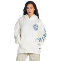 Tennessee Titans Unisex Denim Patched Hoodie - Vintage White view 2