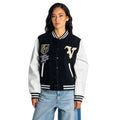 Vegas Golden Knights Women's Pearl Varsity Jacket - Black view 1