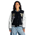 Vegas Golden Knights Women's Pearl Varsity Jacket - Black view 2
