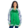 Philadelphia Eagles Unisex Satin Bomber Jacket - Kelly Green view 2