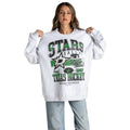 Dallas Stars Unisex Graphic Crew Fleece - Heather Grey view 2