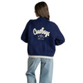 Dallas Cowboys Women's Raglan Zip-Up Sweater - Navy view 3