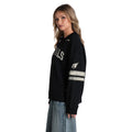 Arizona Cardinals Women's Oversized V-Neck Pullover - Black view 2