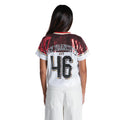 San Francisco 49ers Women's V-Neck Sequin Top - White/Red view 2