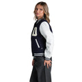Dallas Cowboys Women's Pearl Varsity Jacket - Navy view 2